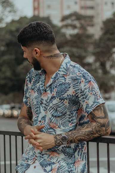 leaves-patterned-shirt