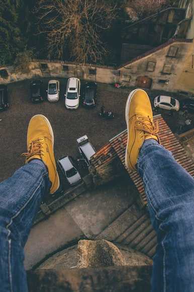 Yellow Suede Sneakers